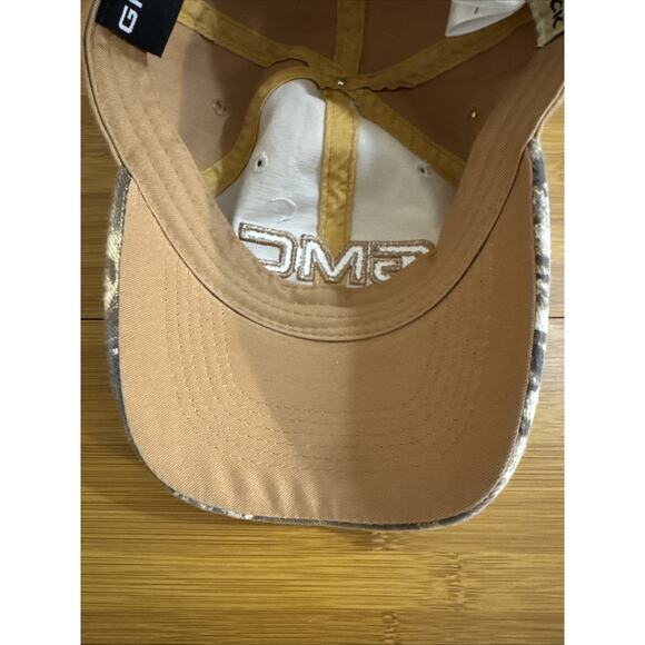 Dri-Duck GMC Baseball Cap Tan Hat Hook And Loop Strap - Picture 5 of 5